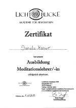 Haus Leela - meine Qualifikation